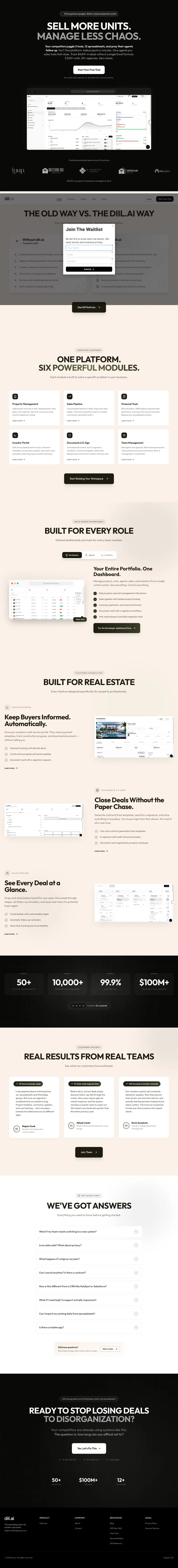 diil.ai brand website